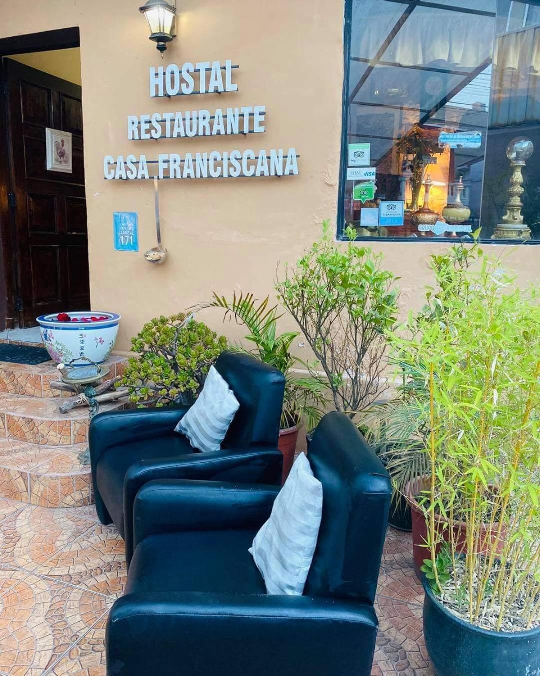 Hotel Casa Franciscana Κίτο Εξωτερικό φωτογραφία