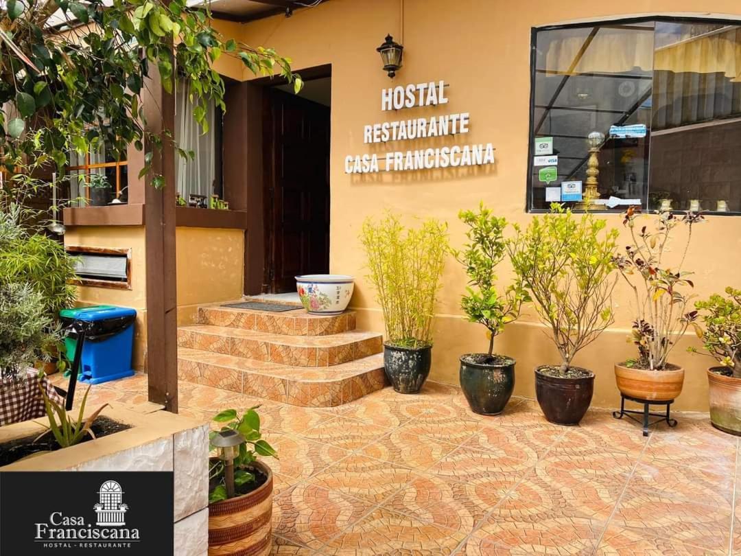 Hotel Casa Franciscana Κίτο Εξωτερικό φωτογραφία