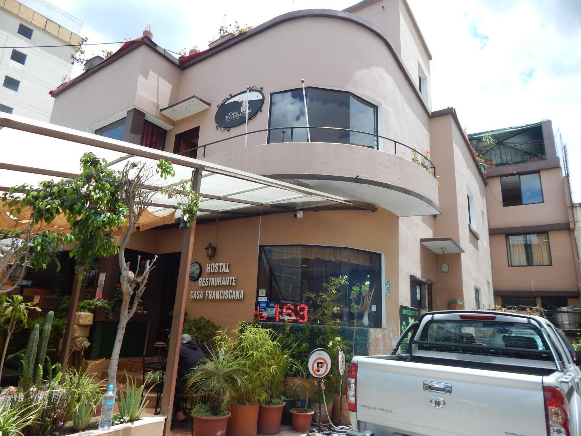 Hotel Casa Franciscana Κίτο Εξωτερικό φωτογραφία