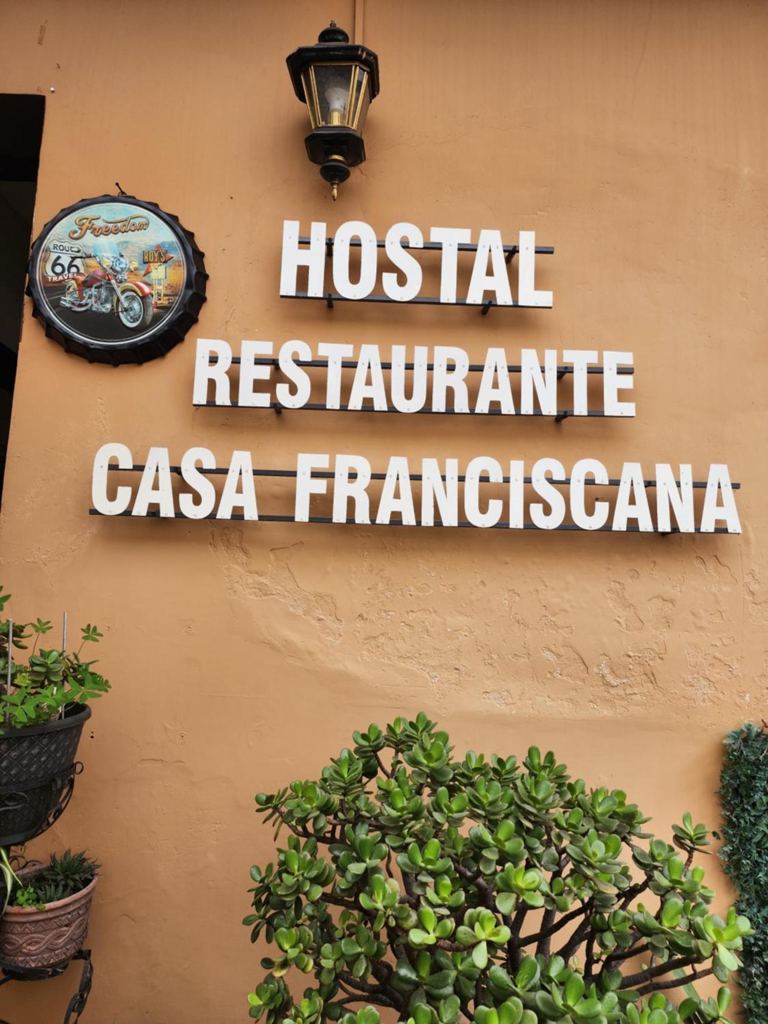 Hotel Casa Franciscana Κίτο Εξωτερικό φωτογραφία